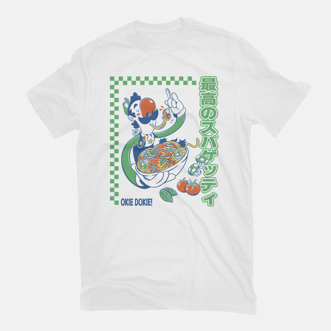 Spaghetti Time-Mens-Heavyweight-Tee-Henrique Torres