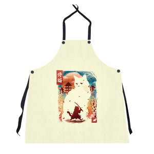 Samurai Cat Landscape