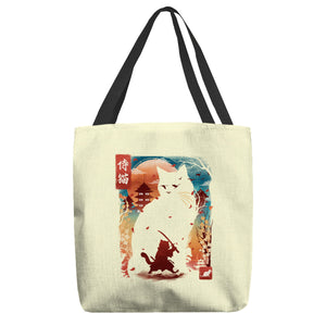 Samurai Cat Landscape