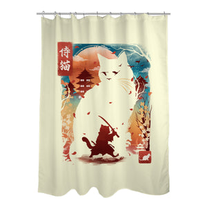 Samurai Cat Landscape