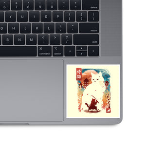 Samurai Cat Landscape