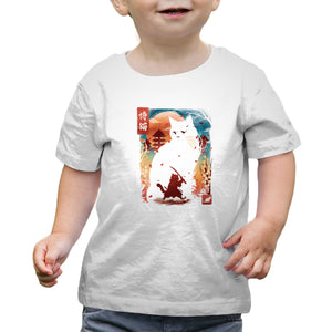 Samurai Cat Landscape