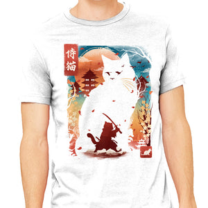 Samurai Cat Landscape