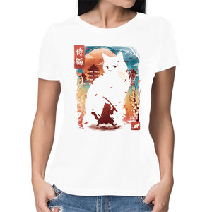 Samurai Cat Landscape