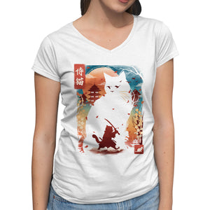 Samurai Cat Landscape