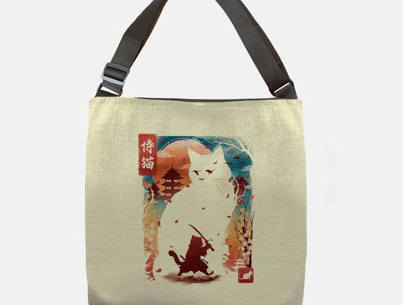 Samurai Cat Landscape