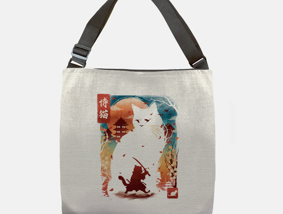 Samurai Cat Landscape