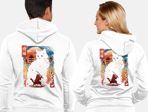 Samurai Cat Landscape