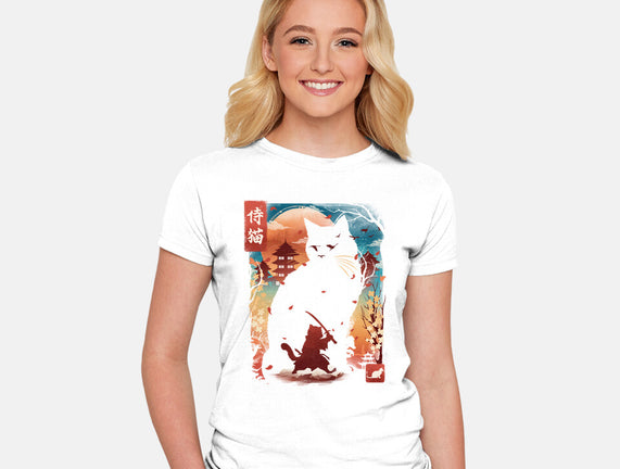 Samurai Cat Landscape