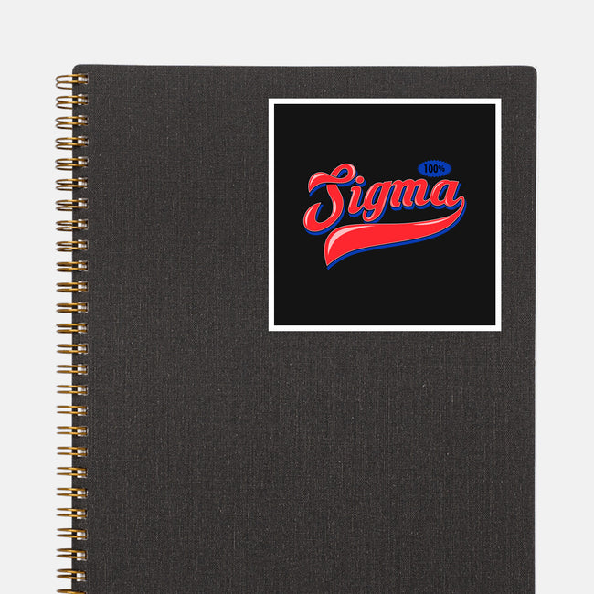 100% Sigma-None-Glossy-Sticker-Boggs Nicolas