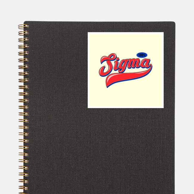 100% Sigma-None-Glossy-Sticker-Boggs Nicolas