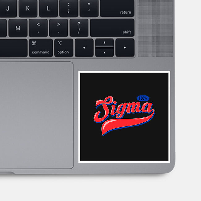 100% Sigma-None-Glossy-Sticker-Boggs Nicolas