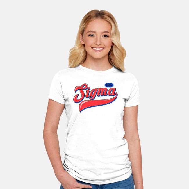 100% Sigma-Womens-Fitted-Tee-Boggs Nicolas