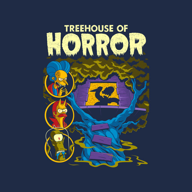 Tree House Of Horror-Mens-Premium-Tee-Jorgetiradoart