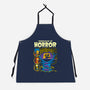 Tree House Of Horror-Unisex-Kitchen-Apron-Jorgetiradoart