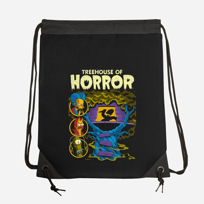Tree House Of Horror-None-Drawstring-Bag-Jorgetiradoart