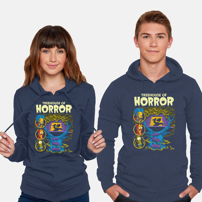 Tree House Of Horror-Unisex-Pullover-Sweatshirt-Jorgetiradoart