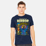 Tree House Of Horror-Mens-Heavyweight-Tee-Jorgetiradoart