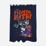 They Fight And Bite-None-Polyester-Shower Curtain-Jorgetiradoart