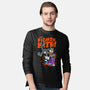 They Fight And Bite-Mens-Long Sleeved-Tee-Jorgetiradoart