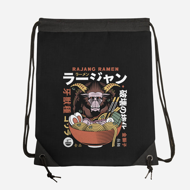Rajang Ramen-None-Drawstring-Bag-LAGELANTEE