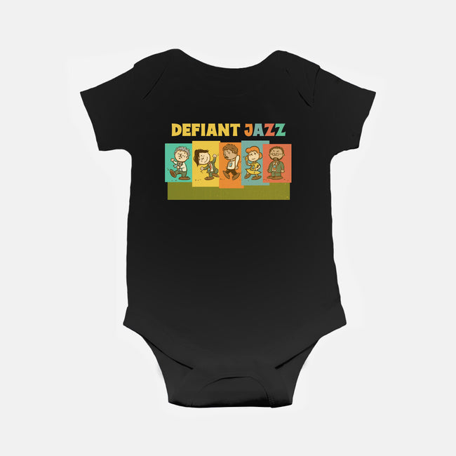 Defiant Jazz-Baby-Basic-Onesie-kg07
