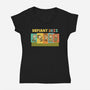 Defiant Jazz-Womens-V-Neck-Tee-kg07