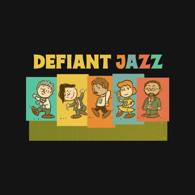 Defiant Jazz-Unisex-Basic-Tee-kg07