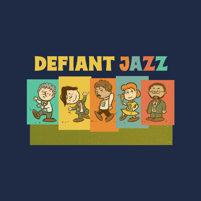 Defiant Jazz-Unisex-Basic-Tee-kg07