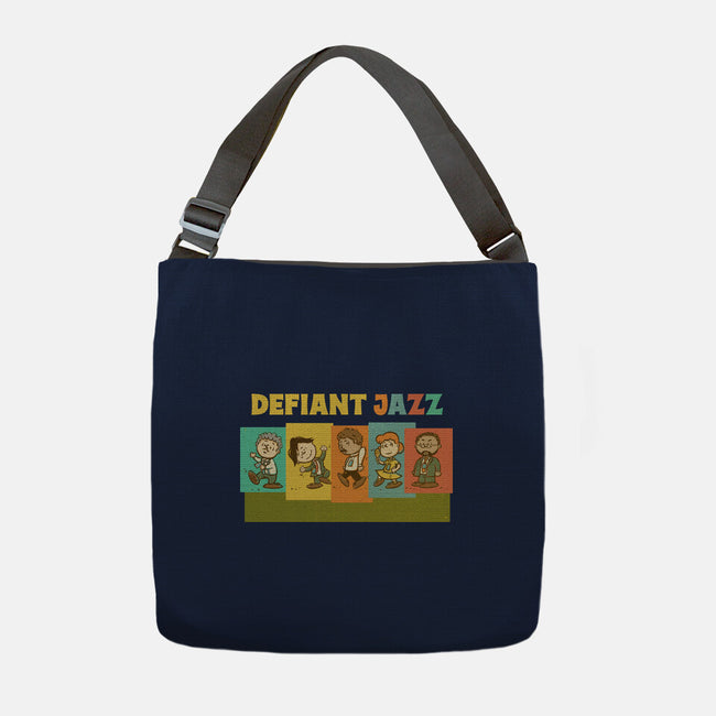 Defiant Jazz-None-Adjustable Tote-Bag-kg07
