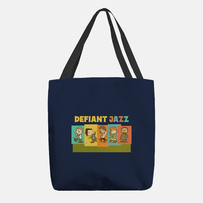 Defiant Jazz-None-Basic Tote-Bag-kg07