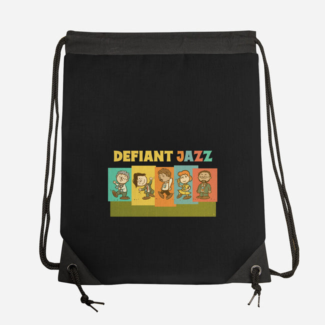 Defiant Jazz-None-Drawstring-Bag-kg07