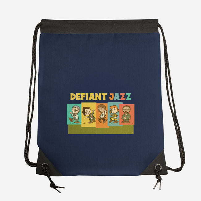 Defiant Jazz-None-Drawstring-Bag-kg07