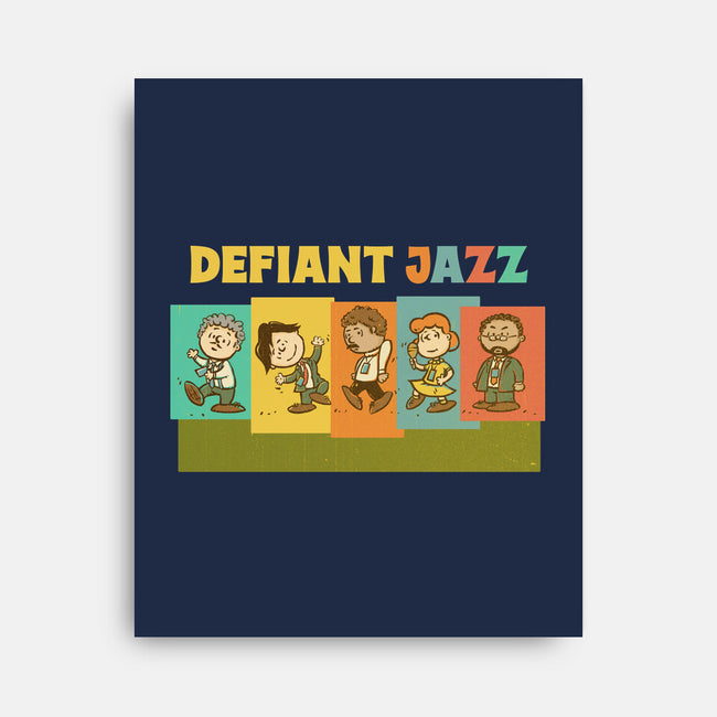 Defiant Jazz-None-Stretched-Canvas-kg07