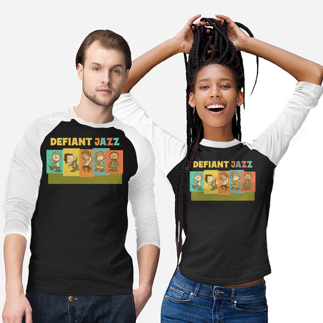 Defiant Jazz-Unisex-Baseball-Tee-kg07