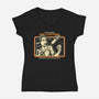 Gen X Mothers-Womens-V-Neck-Tee-Eoli Studio