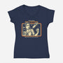 Gen X Mothers-Womens-V-Neck-Tee-Eoli Studio