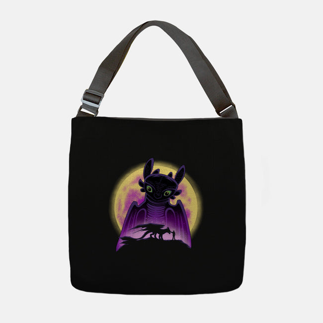 King Of The Dragons-None-Adjustable Tote-Bag-rmatix
