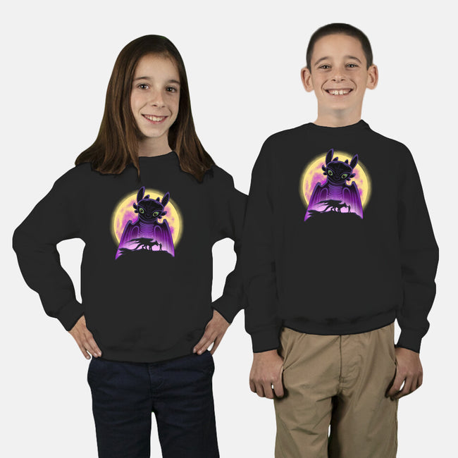 King Of The Dragons-Youth-Crew Neck-Sweatshirt-rmatix