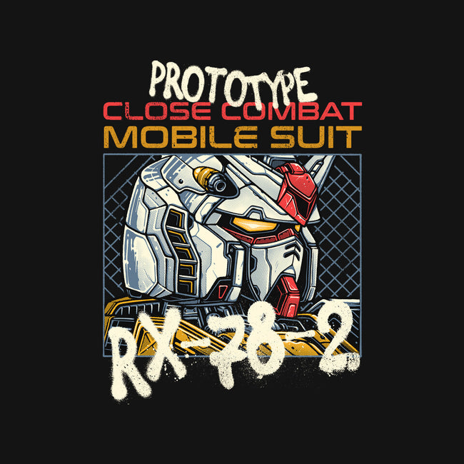 Close Combat Mobile Suit-Unisex-Kitchen-Apron-momma_gorilla