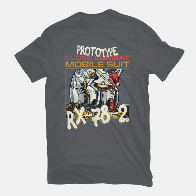Close Combat Mobile Suit-Unisex-Basic-Tee-momma_gorilla