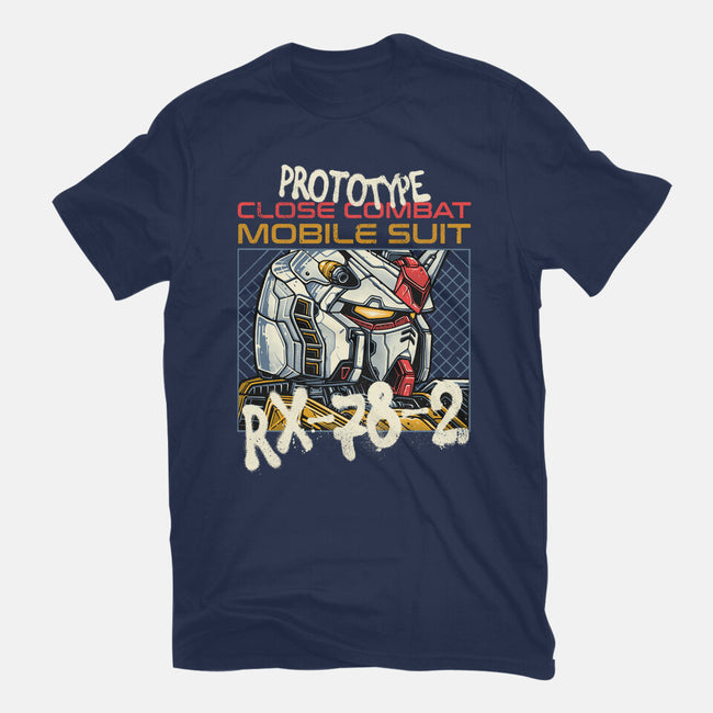 Close Combat Mobile Suit-Unisex-Basic-Tee-momma_gorilla