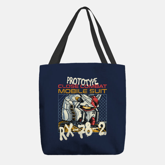Close Combat Mobile Suit-None-Basic Tote-Bag-momma_gorilla