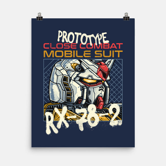 Close Combat Mobile Suit-None-Matte-Poster-momma_gorilla