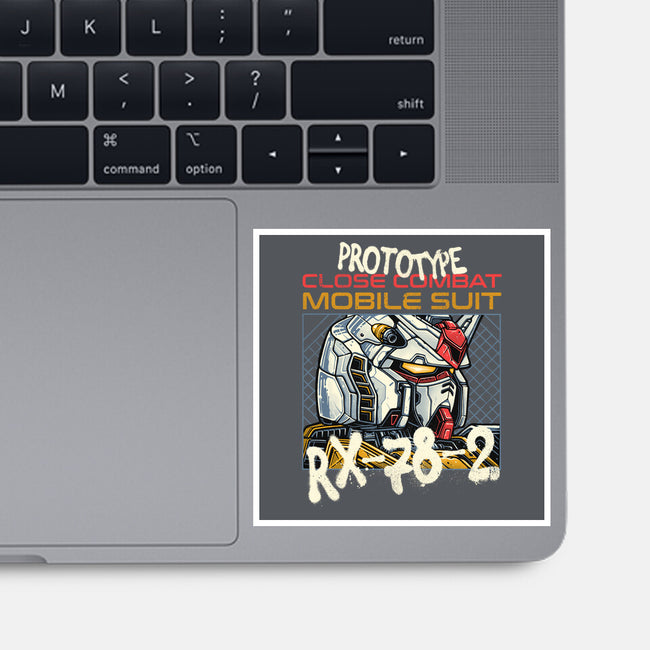 Close Combat Mobile Suit-None-Glossy-Sticker-momma_gorilla