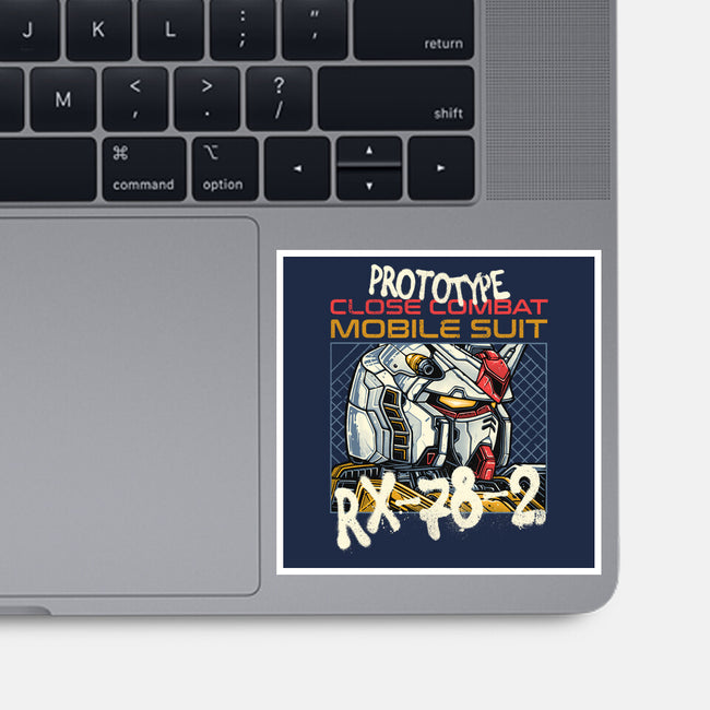 Close Combat Mobile Suit-None-Glossy-Sticker-momma_gorilla