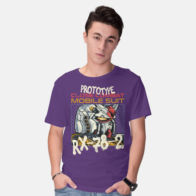 Close Combat Mobile Suit-Mens-Basic-Tee-momma_gorilla