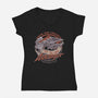 Tie Till I Die-Womens-V-Neck-Tee-Wheels