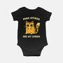 Panic Attacks Are My Cardio-Baby-Basic-Onesie-kg07