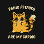 Panic Attacks Are My Cardio-None-Adjustable Tote-Bag-kg07